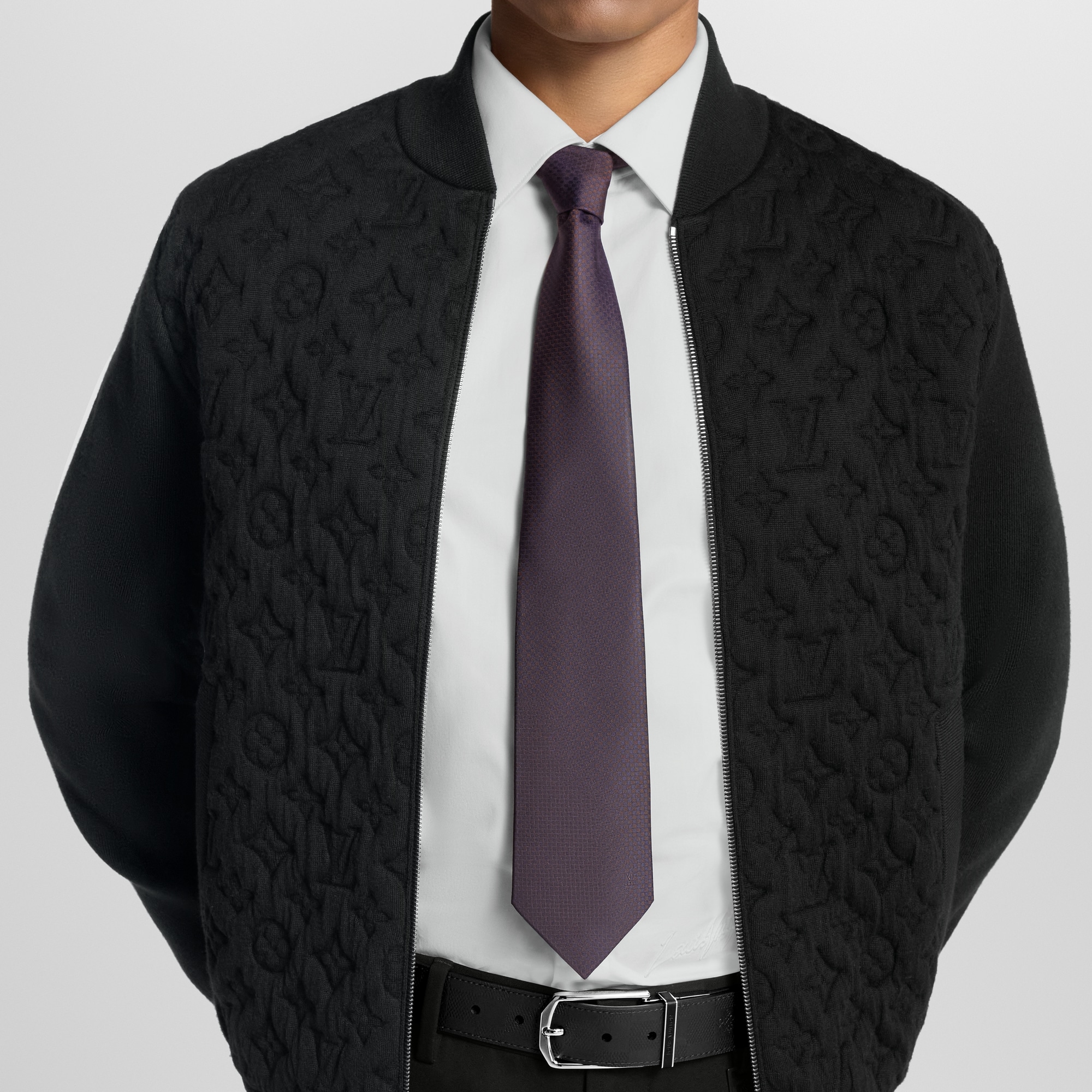ルイヴィトン　ニットタイ Micro Damier Tie S00 - New - For Men | LOUIS VUITTON ®